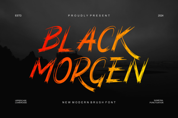 Black Morgen Font: A Marketer's Choice for Bold Campaign Headlines