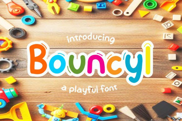 Bouncyl Font: Playful Display Type for Joyful Web Design