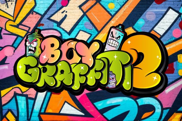 Boy Graffiti 2 Brings Urban Edge to Real Branding Projects
