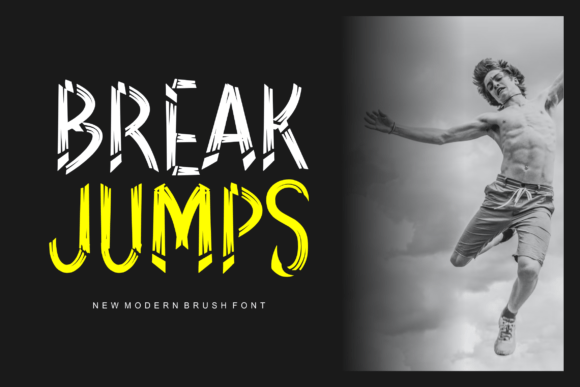 Break Jumps: A Display Font That Energizes Editorial Layouts