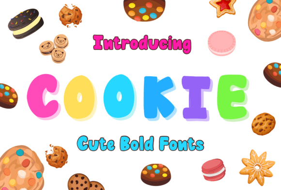 Cookie Bold Font: A Playful Display Typeface for Crafters and Sellers