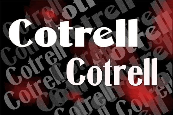 Cotrell: A Display Font Built for Bold Marketing