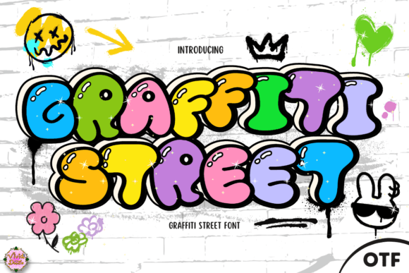 Graffiti Street: A Display Font with Editorial Attitude