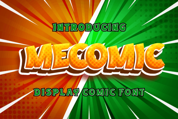 How Mecomic Display Font Brings Playful Personality to Your Brand