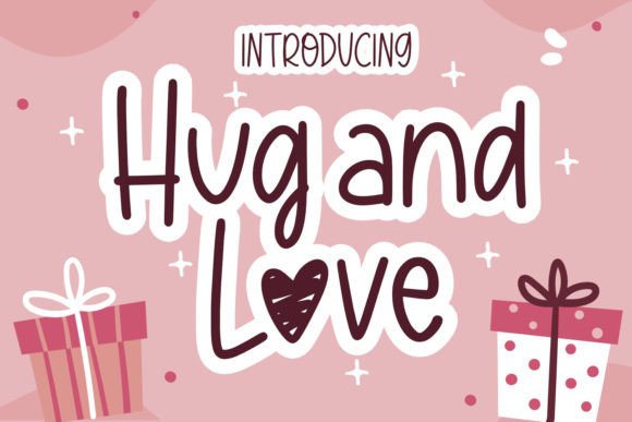 Hug and Love: A Handwritten Font for Romantic Marketing