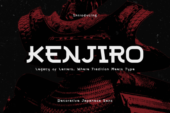 Kenjiro: A Display Font with Real Design Weight