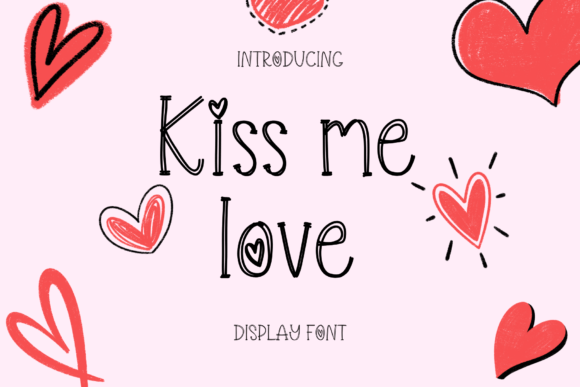 Kiss Me Love: A Display Font That Brings Playful Charm to Web Design