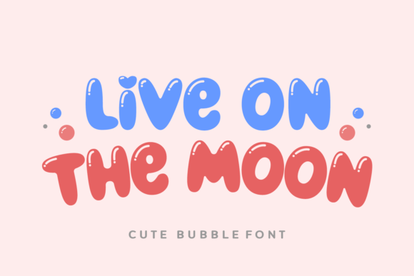 Live on the Moon: A Quirky Display Font for Creative Branding
