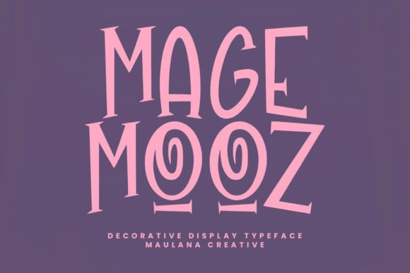 Magemooz: A Display Typeface That Brings Editorial Projects to Life