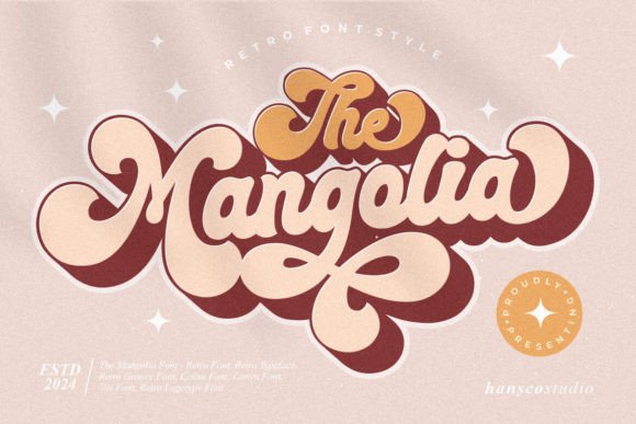Mangolia: A Display Font for Designers Who Need Presence