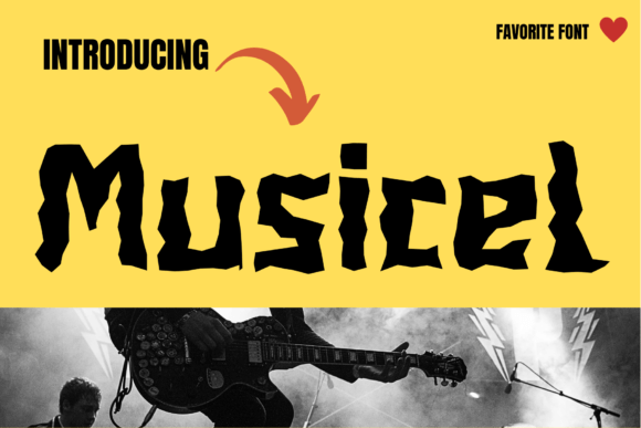 Musicel: A Display Font That Brings Rhythm to Editorial Design