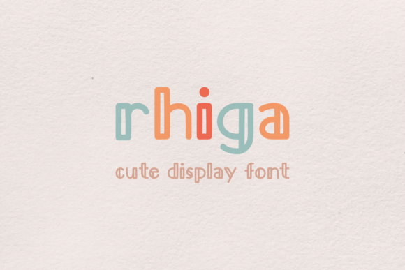 Rhiga: A Display Font That Shines in Web Design