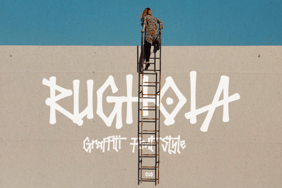 Rughola Graffiti: A Bold Display Font for Street-Inspired Branding