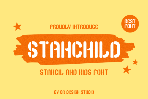 Stanchild: A Playful Display Font for Digital Campaigns