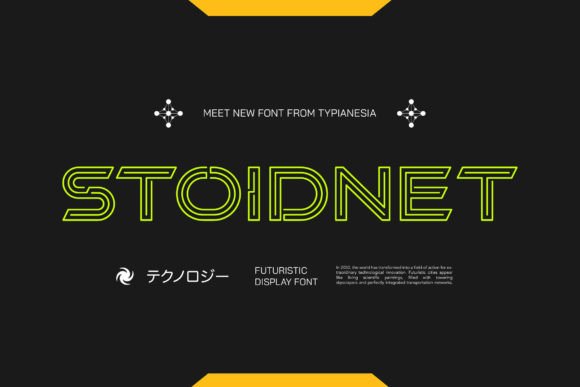 Stoidnet: A Futuristic Display Font That Transformed My Branding Workflow