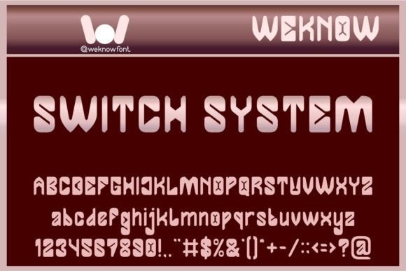 Switch System: A Web Designer’s Review of a Bold Display Font