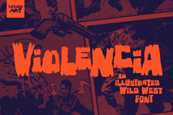Violencia: A Display Font for Bold Editorial Storytelling
