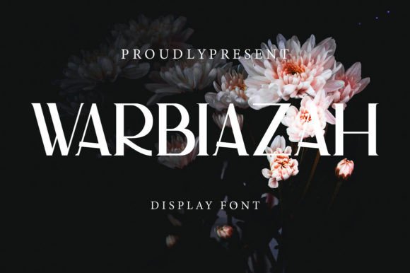 Warbiazah: A Serif Display Font for Digital Storytelling